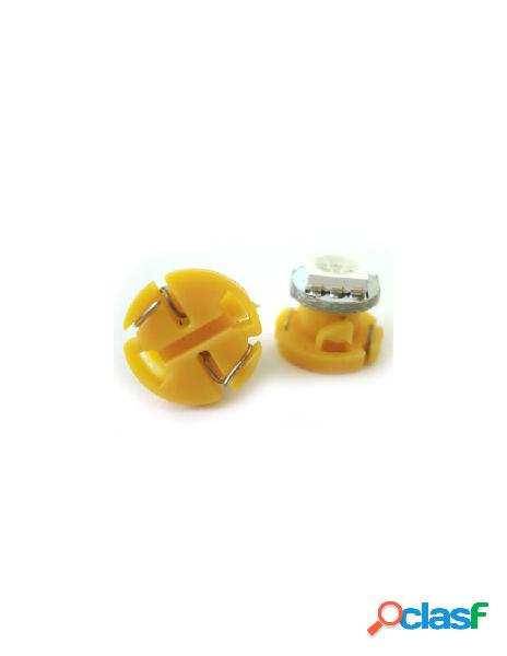 Carall - lampadina led t4.7 1 smd 5050 giallo arancione luce