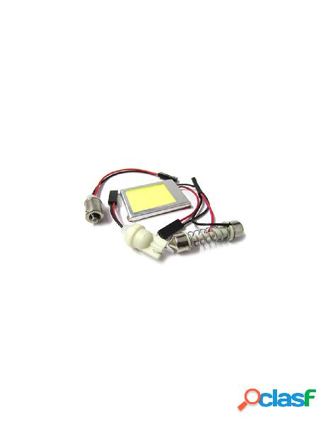 Carall - pannello lampada led cob 24 chip 12v 4,8w 38x27mm