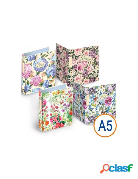Cart. ad anelli a5 pigna nature flowers