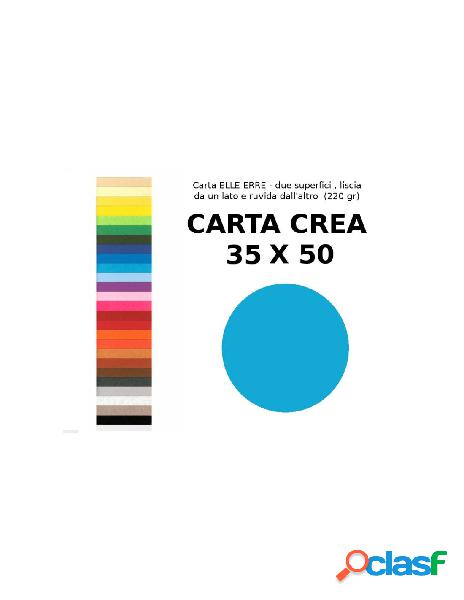 Cartacrea 35x50 azzurro (10ff) 220g/m2