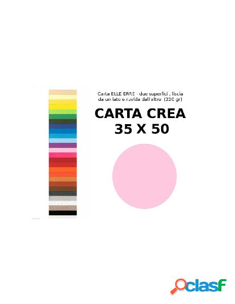 Cartacrea 35x50 rosa (10ff) 220g/m2
