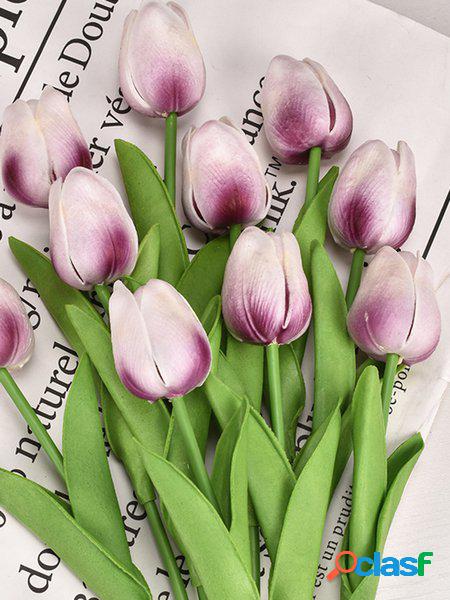 Casa morbido Decorazione Tulipano Simulazione fiore