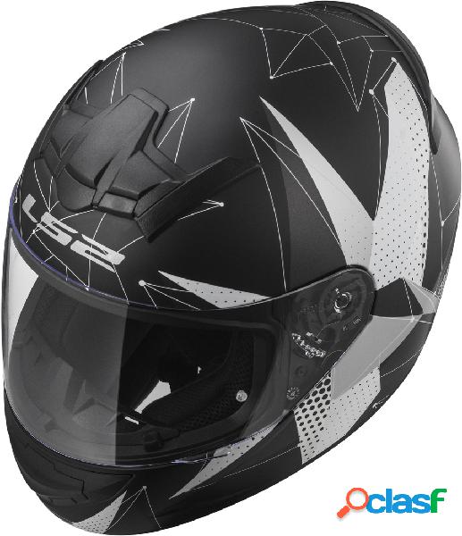 Casco integrale LS2 FF352 Rookie Brilliant Nero Opaco