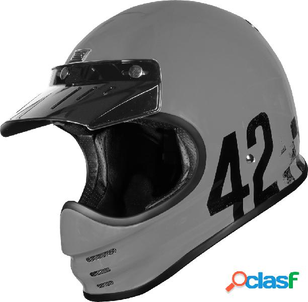 Casco integrale ORIGINE VIRGO DANNY in fibra Grigio Lucido