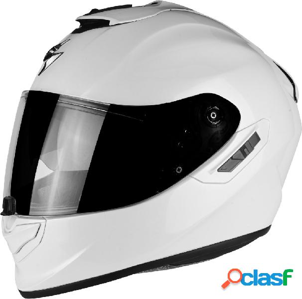 Casco integrale Scorpion EXO 1400 AIR in fibra Bianco Perla