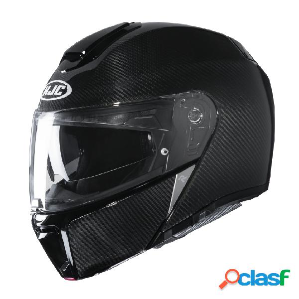 Casco modulare HJC RPHA 90 S CARBON SOLID Carbon Nero