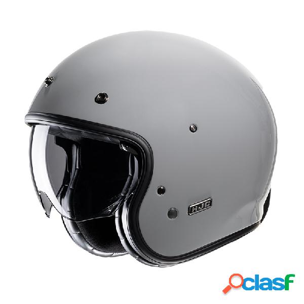 Casco moto Jet Hjc V31 Nardo Grey