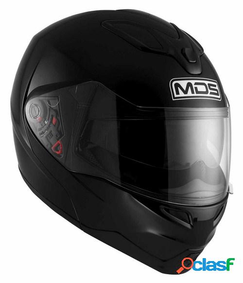 Casco moto modulare Mds by Agv MD200 Mono nero