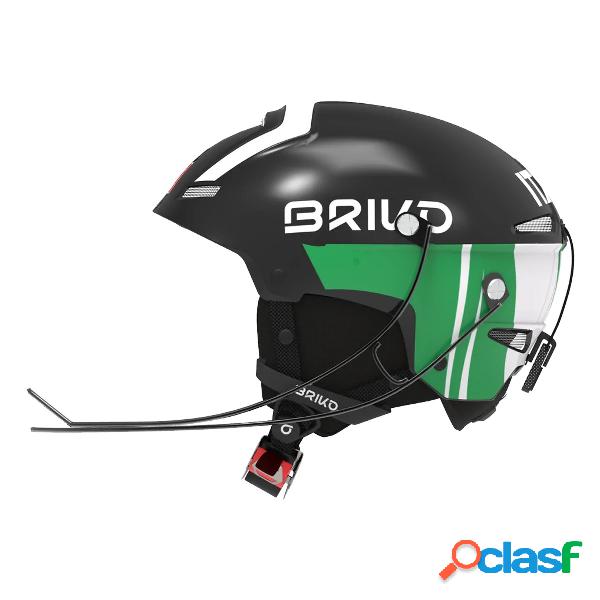 Casco sci Briko Slalom EPP (Colore: Shiny Black - White,