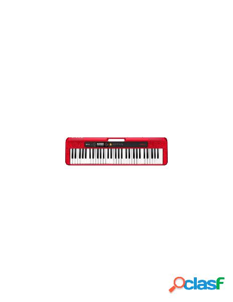 Casio - tastiera musicale casio casiotone ct s200 rosso