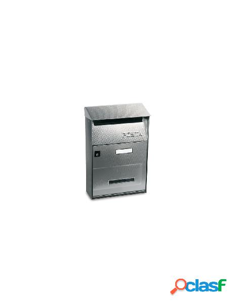 Cassetta posta alubox ftixl effe inox satinato