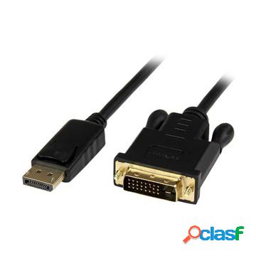 Cavo convertitore displayport a dvi 2560x1600 nero