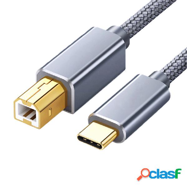 Cavo stampante da USB C a USB B 2.0 Cavo scanner stampante