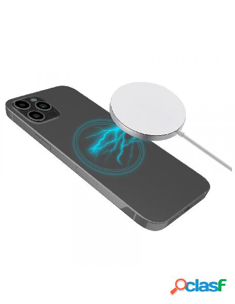Celly magsafe wireless charger 7.5/10w white magcharge