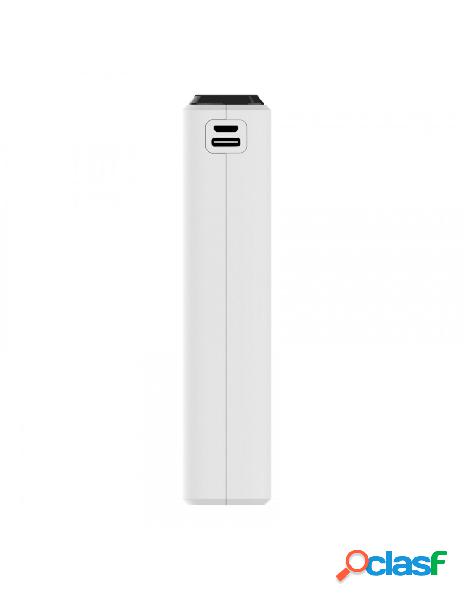 Celly power bank 20a power delivery output 22w white