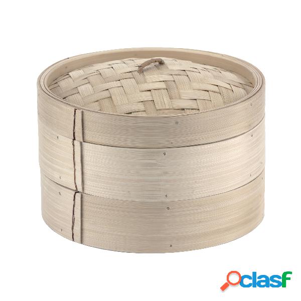 Cestello Per Cottura Vapore Cm 25 Bamboo, peso 0,64 kg