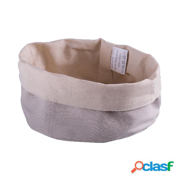 Cesto Rotondo in cotone 20xh8 cm Cotone, peso 0,11 kg