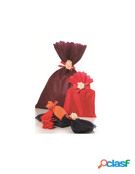 Cf.25 buste 20x35 smerlate tnt f/pieno 20x35 etoffe rosso -