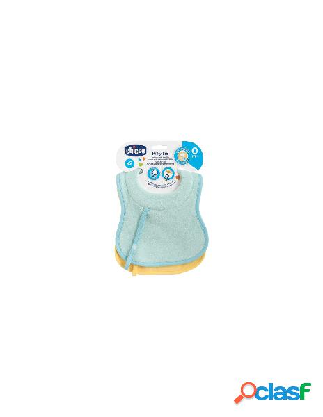 Chicco - set bavaglini chicco 00016300200000 milky bib bimbo