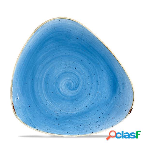 Churchill Stonecast Cornflower Blue Piatto Triangolare Cm