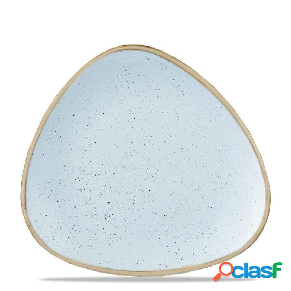Churchill Stonecast Duck Egg Blue Piatto Triangolare Cm 31,1