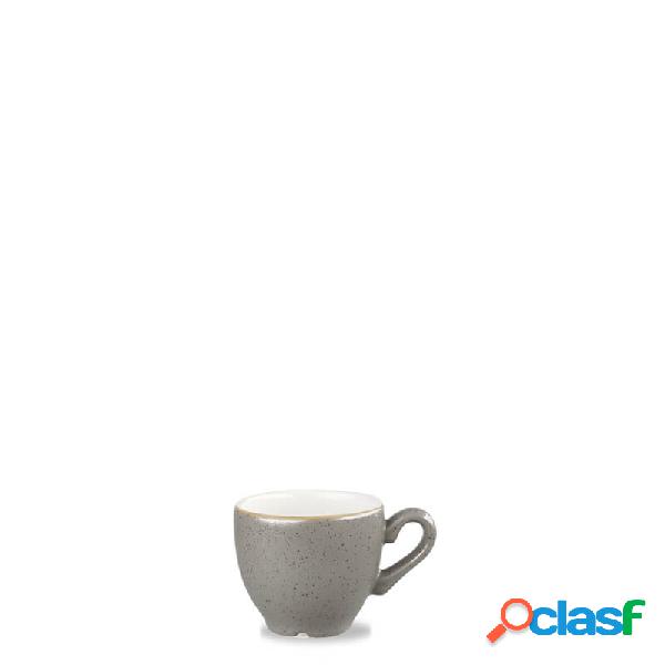 Churchill Stonecast Peppercorn Grey Tazza Caffè Espresso 10