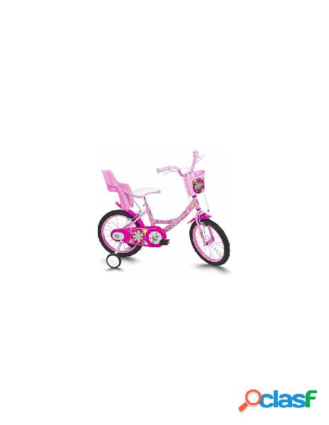 Cicli roveco - bicicletta cicli roveco 956 flower rosa e