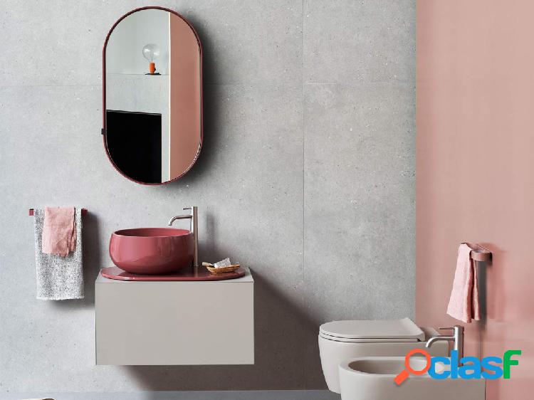 Cielo Delfo 76 - Mobile Color Arenaria con Lavabo e Top