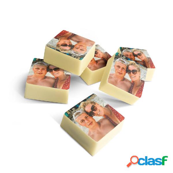 Cioccolatini quadrati personalizzati Praline