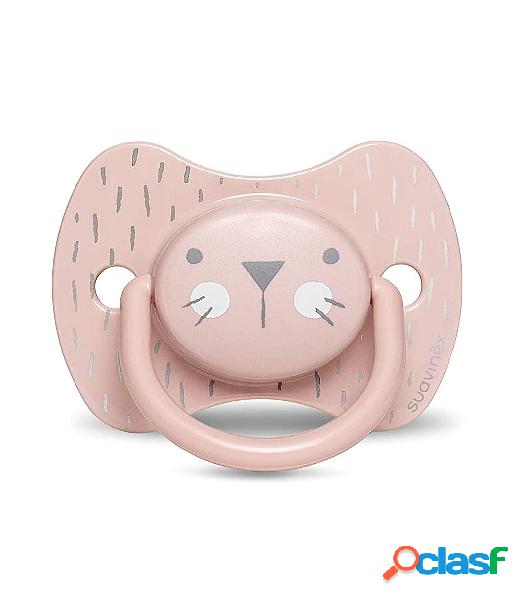 Ciuccio Tettina Reversibile Suavinex Coniglio Rosa 6-18 mesi