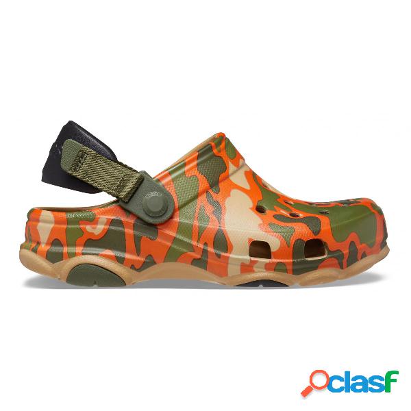 Classic all terrain camo clog kid