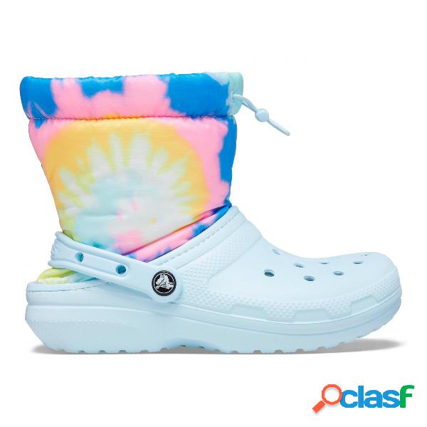 Classic lined neo puff tie dye boot