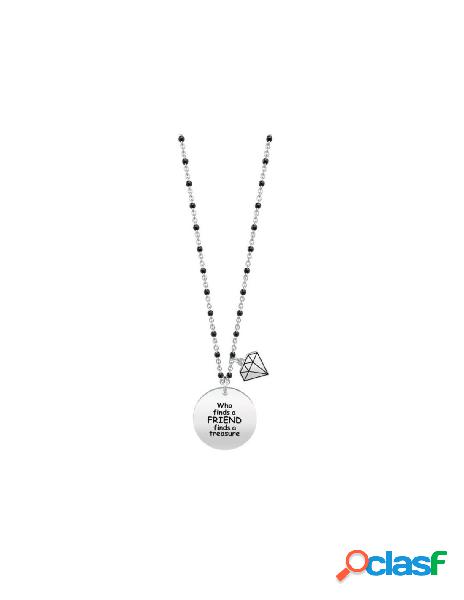 Collana KIDULT LOVE in acciaio 316L - 751029 Who finds a