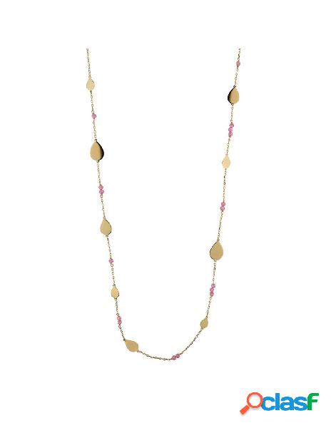 Collana RUE DES MILLE in argento dorato CLZ -014 M1 AU