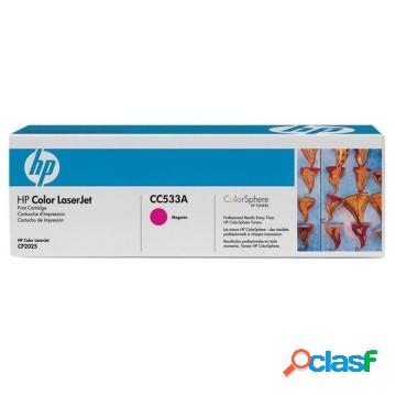 Color laserjet cc533a magenta