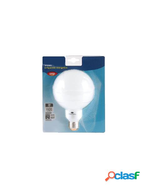 Coop - lampada globo a risparmio energetico e27 1105 lm