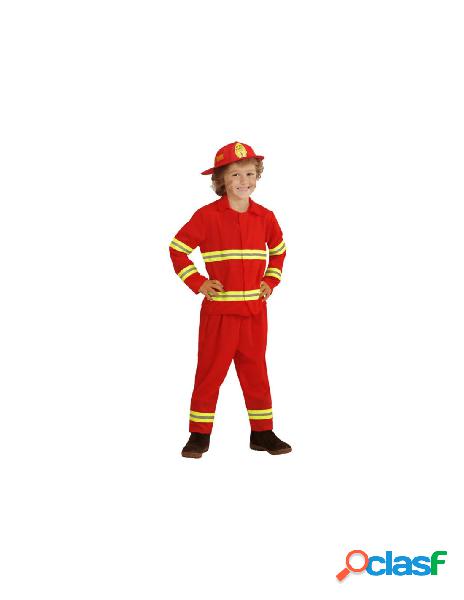 Cost.pompiere (giacca, pantaloni, elmo)