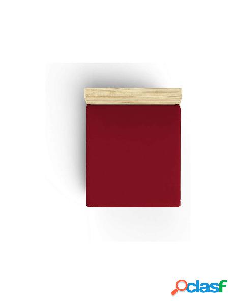 Cotton box - lenzuolo inferiore coprimaterasso rosso in