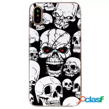 Cover in TPU Glow in the Dark per iPhone X / iPhone XS -