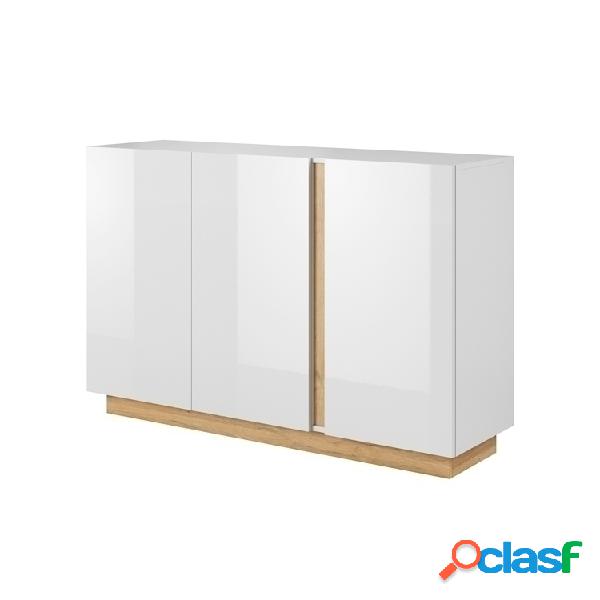 Credenza 3 ante soggiorno Noa Gihome ® bianco