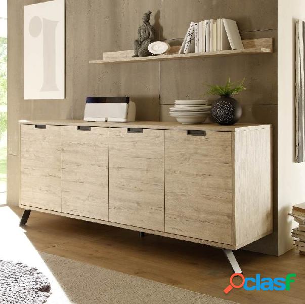 Credenza moderna Palma 4 ante