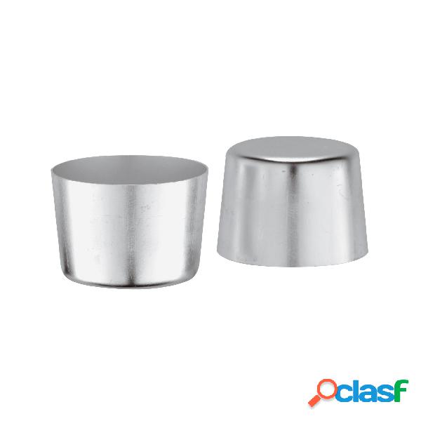 Creme Caramel Cm 6 Alluminio, Cl 12 - peso 0,02 kg, set da 6