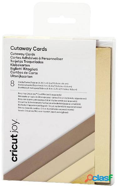 Cricut Joy™ Cutaway Cards Set di mappe Marrone, Marrone
