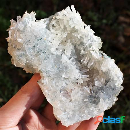 Cristalli minerali fiore di ametista alta qualità a+ 155gr