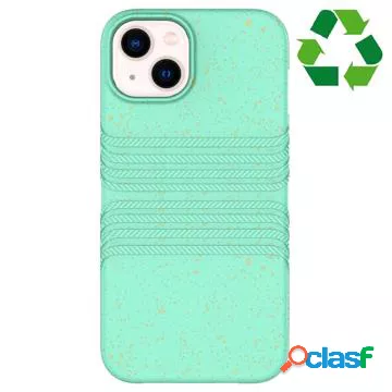 Custodia Biodegradabile Serie String per iPhone 14 - Verde