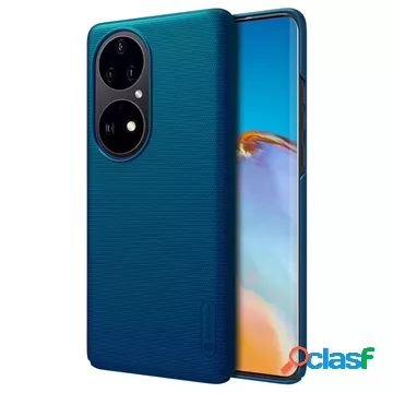 Custodia Huawei P50 Pro Nillkin Super Frosted Shield - Blu