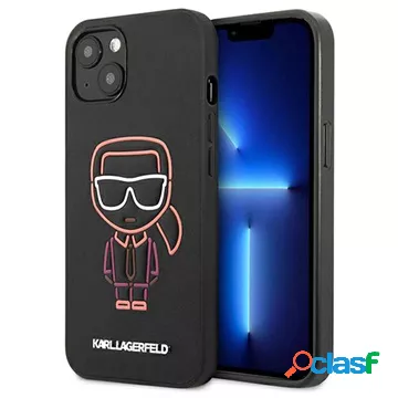 Custodia Ibrida per iPhone 13 Karl Lagerfeld Ikonik Outline