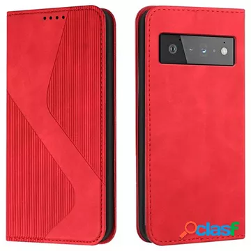 Custodia a portafoglio per Google Pixel 6 Business Style -