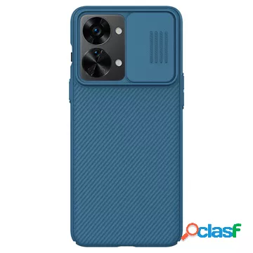 Custodia ibrida Nillkin CamShield Pro OnePlus Nord 2T - blu