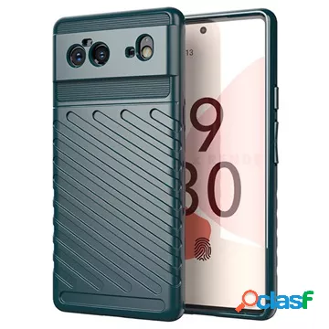 Custodia in TPU per Google Pixel 6 serie Thunder - verde